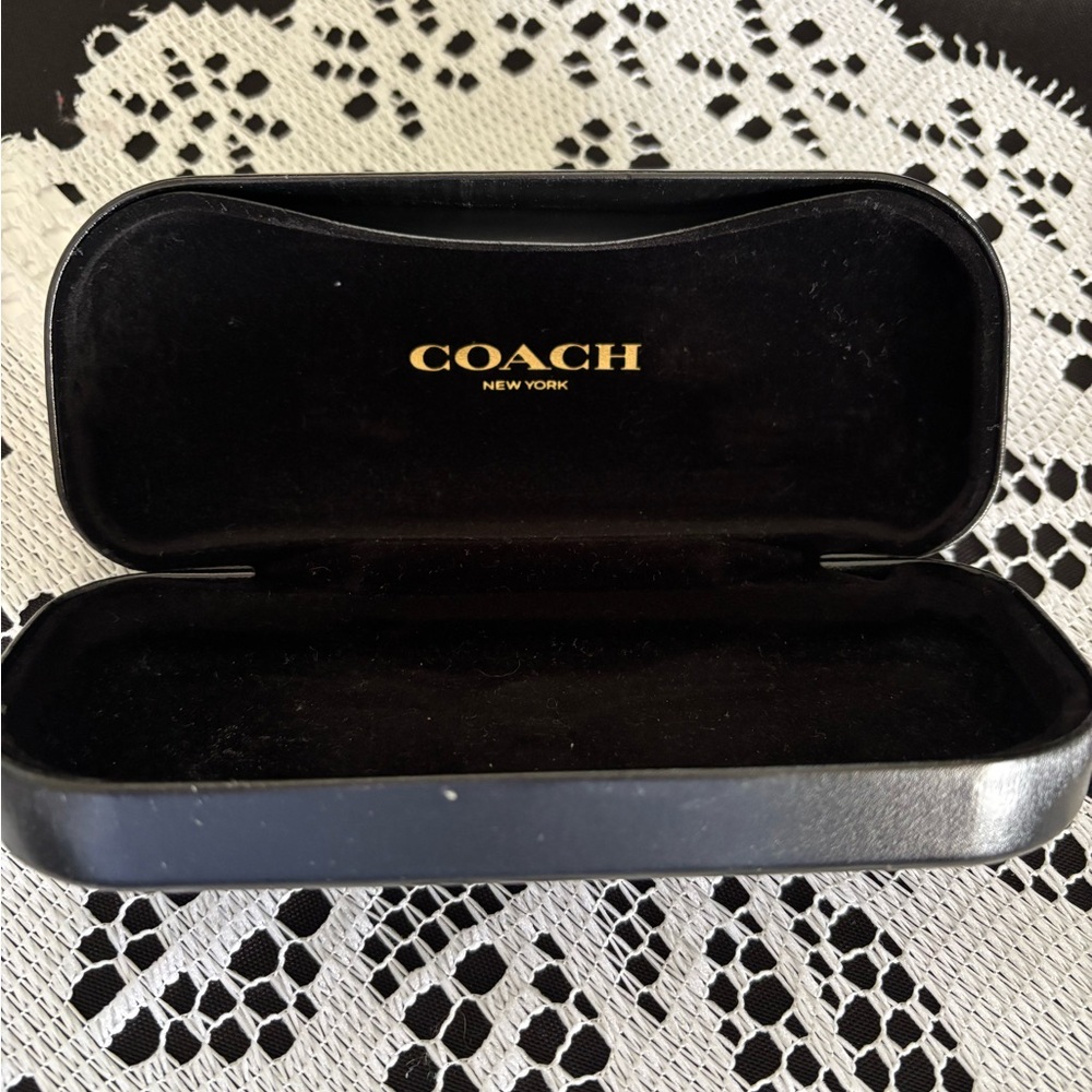Coach Black Glasses Case holder